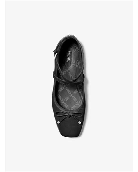 michael kors sneaker stanton ballett|Collette Leather Ballet Flat .